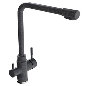 {{photo.Alt || photo.Description || 'Смеситель для кухни 35к MIXLINE ML-GS13 (309) темно-серый с вых. для питьевого фильтра'}}