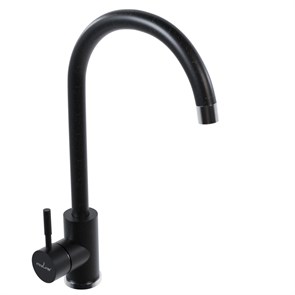 {{photo.Alt || photo.Description || 'Смеситель для кухни 35к MIXLINE ML-GS15 (343) антрацит высок. излив'}}