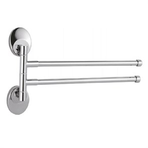 Полотенцедержатель 2-е рога  HB1612 HAIBA HB1612
