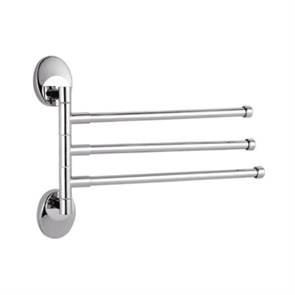 Полотенцедержатель 3-е рога  HB1613 HAIBA HB1613
