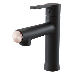 {{photo.Alt || photo.Description || 'Смеситель для раковины 35k MIXLINE ML23-04 "Round Black" ЧЕРНЫЙ'}}