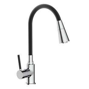 {{photo.Alt || photo.Description || 'Смеситель для кухни 35к F4044 FRAP (гибкий излив, 2х реж. аэратор, п/гайку, ЧЕРНЫЙ/ХРОМ, латунь)'}}