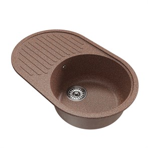 {{photo.Alt || photo.Description || 'Мойка ML-GM16 КОМФОРТ овальная с крылом, терракотовая (307), 730*460*180мм'}}