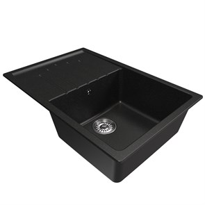 {{photo.Alt || photo.Description || 'Мойка ML-GM19 КОМФОРТ с крылом, ультра-черная (344),  750*500*200мм'}}