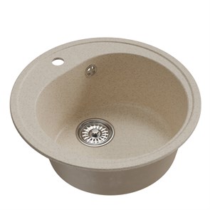 {{photo.Alt || photo.Description || 'Мойкa ML-GM11 КОМФОРТ круглая, бежевая (328), 500мм (глуб. чаши 180)'}}