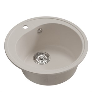 {{photo.Alt || photo.Description || 'Мойкa ML-GM11 КОМФОРТ круглая, белый (331), 500мм (глуб. чаши 180)'}}