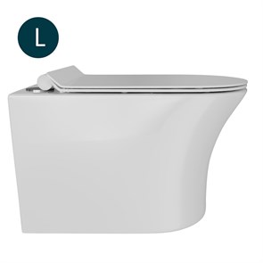 {{photo.Alt || photo.Description || 'Унитаз подвесной безободковый WAVE STAR сид. дюропласт, м/л, быстр, БЕЛЫЙ глянец (L)'}}