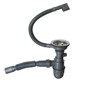 {{photo.Alt || photo.Description || 'Сифон 3 1/2*40 с прямоуг. переливом, с гофрой 40*40 MIXLINE PRO для моек из нерж.ст. (САТИН)'}}