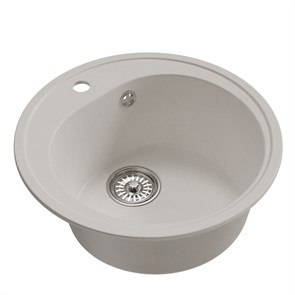 {{photo.Alt || photo.Description || 'Мойкa ML-GM11 КОМФОРТ круглая, ультра-белая  (341), 500мм (глуб. чаши 180)'}}