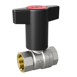 Кран шаровой 1/2'' вн/вн Т-рукоятка (Red+Blue) LD PRIDE LD 47.340.15 RB