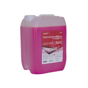 Теплоноситель VRT VR.E.G.10.30 (этиленгликоль, -30 град) 10 кг РОЗОВЫЙ 00-00001665