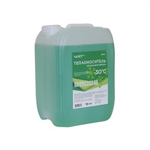 Теплоноситель VRT VR.P.G.10.30 (пропиленгликоль, -30 град) 10 кг ЗЕЛЕНЫЙ 00-00001671