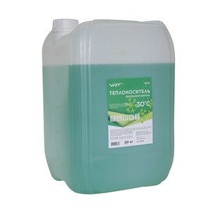 Теплоноситель VRT VR.P.G.30.30 (пропиленгликоль, -30 град) 30 кг ЗЕЛЕНЫЙ 00-00001673