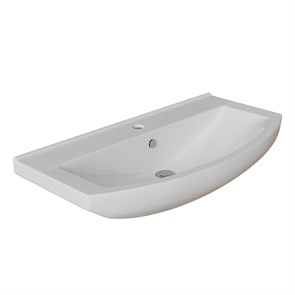 {{photo.Alt || photo.Description || 'Раковина накладная "Best-75" белая, без кроншт (Sanita Luxe)'}}