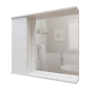 {{photo.Alt || photo.Description || 'Зеркальный шкаф "Лайн-80" левый с подсветкой (ПВХ)'}}