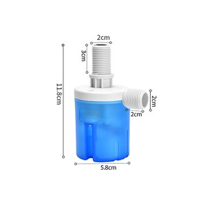 Клапан поплавковый вертикальный 1/2