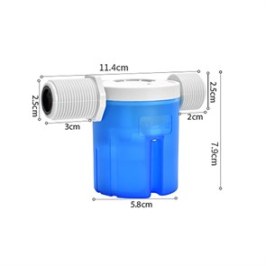 Клапан поплавковый горизонтальный 3/4