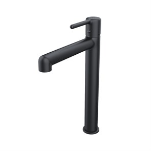 {{photo.Alt || photo.Description || 'Смеситель для раковины 26к IDDIS AIGBL01i01 "Aiger" высокий, литой, п/гайку ЧЕРНЫЙ матовый'}}