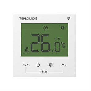 Терморегулятор ТЕПЛОЛЮКС Pontus WI-FI белый, цифровое управление 100037088400