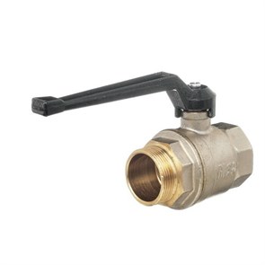 Кран шаровой 1 1/2'' вн/нар рукоятка 11Б27п1 БАЗ Standart PN40 никель БАЗ.А31.0.40.НГ.40.Н