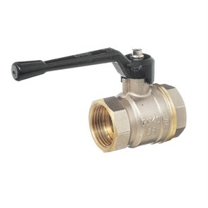 Кран шаровой 3/4'' вн/вн рукоятка 11Б27п1 БАЗ Standart PN40 никель БАЗ.А30.0.20.НГ.40.Н