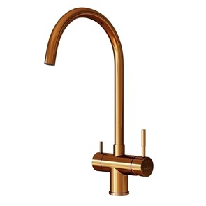 {{photo.Alt || photo.Description || 'Смеситель для кухни 35k MIXLINE MLSS-0326BR трубчатый излив, подкл.к фильтру, п/гайку БРОНЗА'}}