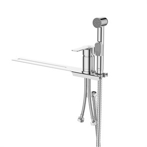 {{photo.Alt || photo.Description || 'Смеситель с гигиеническим душем 35к Milardo 001SB00M08 "Tidy" установка на унитаз, ХРОМ'}}