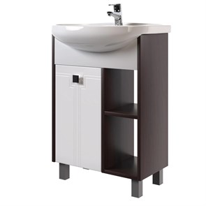 {{photo.Alt || photo.Description || 'Тумба д/ванной "БОСКО-55" белая/венге под раковину Элеганс-55 (Rosa) (ПВХ)'}}