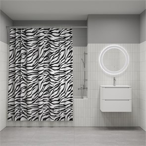 {{photo.Alt || photo.Description || 'Штора для ванной полиэстер IDDIS BB03P18i11 180*200 черно-белая c кольцами'}}