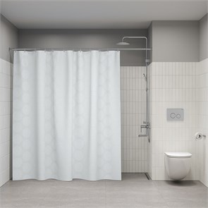 {{photo.Alt || photo.Description || 'Штора для ванной полиэстер IDDIS BD04P24i11 240*200 белая c кольцами'}}