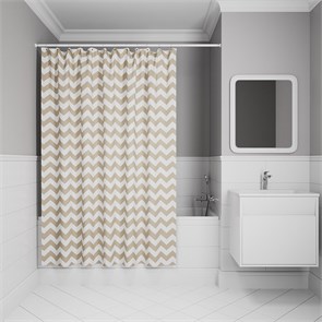 {{photo.Alt || photo.Description || 'Штора для ванной полиэстер IDDIS BR03P18i11 180*200 бежевая c кольцами'}}