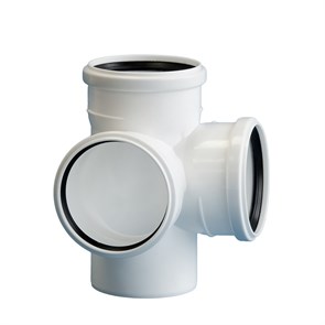 110/110/110 Крестовина угол 87 двухпл. БЕСШУМН. ПОЛИТЭК 120001102