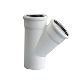 50 тройник на 50 угол 45 БЕСШУМН. ПП ПОЛИТЭК 200505045