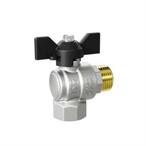 Кран угловой шаровой 3/4'' - 3/4'' вн/нар бабочка LD PRIDE LD 47.202.20