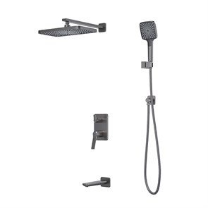 {{photo.Alt || photo.Description || 'Душевая система 35к IDDIS PARGM03i68 "Parker" лейка "Тропический душ" встраиваемая ГРАФИТ матовый'}}