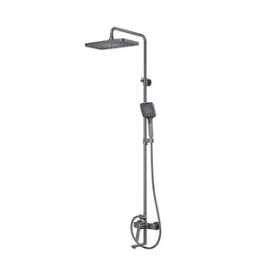 {{photo.Alt || photo.Description || 'Душевая система 35к IDDIS PARGM3Fi06 "Parker" лейка "Тропический душ" ГРАФИТ матовый'}}