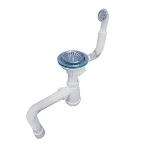 {{photo.Alt || photo.Description || 'Сифон 3 1/2*40 с носиком, с круглым переливом, с гофрой 40*40*50 (1450мм) BKG30145W ИНКОПЛАСТ'}}