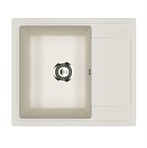 {{photo.Alt || photo.Description || 'Мойкa ML-GMU05 УЛЬТРА с крылом, белый камень, 575*495 мм (глуб. чаши 190)'}}