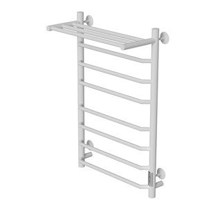 {{photo.Alt || photo.Description || 'Полотенцесушитель MIXLINE MIRA  80х50 (таймер, 403Вт, 7 перекладин + ПОЛКА) электрический БЕЛЫЙ'}}