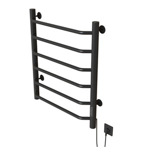 {{photo.Alt || photo.Description || 'Полотенцесушитель MIXLINE MIRA  80х50 (таймер, 253 Вт, 6 перекладин) электрический ГРАФИТ'}}