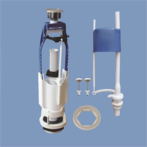 Арматура к смыв. бачку Кноп. Уклад хром ниж/подв. Старт-Стоп (А115.55.14.3) А 115.55.14.3