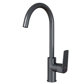 {{photo.Alt || photo.Description || 'Смеситель для кухни 35k MIXLINE ML15-031GR высокий излив б/отв боковая п/гайку (без подводки) ГРАФИТ'}}