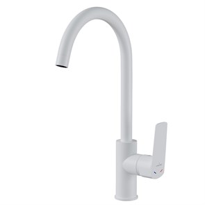 {{photo.Alt || photo.Description || 'Смеситель для кухни 35k MIXLINE ML15-031W высокий излив б/отв боковая п/гайку (без подводки) БЕЛЫЙ'}}