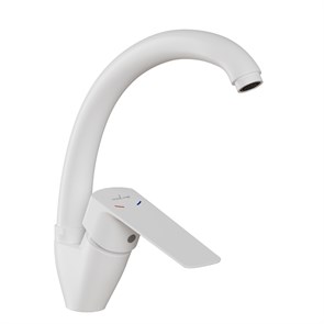 {{photo.Alt || photo.Description || 'Смеситель для кухни 35k MIXLINE ML15-032W высокий излив б/отв боковая п/гайку (без подводки) БЕЛЫЙ'}}