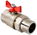 Кран шаровой со сгоном 1'' бабочка VALTEC VT.227 VT.227.N.06