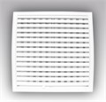Решетка вент. 200*200 2020РРП с динамичными жалюзи, разъемная ERA 2020РРП