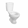 Унитаз-компакт "Детский" белый (косой, нижний, сид. без крышки полип., арм) (Rosa) 4620008196268