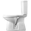Унитаз-компакт "Анимо 2РА" в пол (нижн.подв, 2-кн.арм. Уклад, дюро сид.) (Santek) 1.WH30.2.133