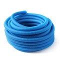 Гофра защитная 25/21 для труб PEX и PERT диам 16,20 СИНЯЯ (50 м) VRT 534191