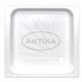 Поддон квадрат 0,9*0,9*0,15 Antika стальной (ВИЗ) APS-90101